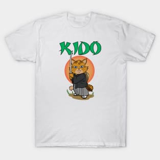 Kido the Samurai Cat T-Shirt